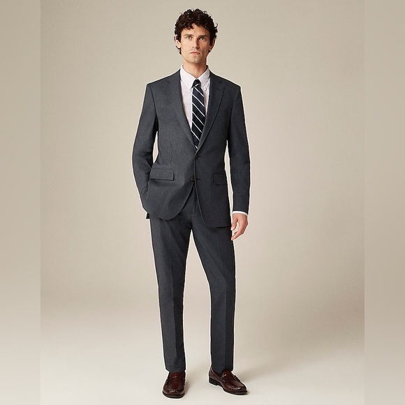 J Crew Ludlow Slim-fit suit jacket in Italian cotton blend CL284